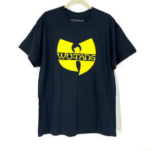 Wu-Tang Clan Official Band Tee Black Yellow 100% Cotton T-Shirt Medium